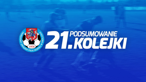 Podsumowanie 21. kolejki spotkań siedleckiej ligi okręgowej sezonu 2021/22