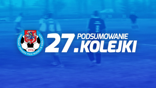 Podsumowanie 27. kolejki spotkań siedleckiej ligi okręgowej sezonu 2021/22