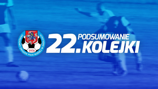 Podsumowanie 22. kolejki spotkań siedleckiej ligi okręgowej sezonu 2021/22