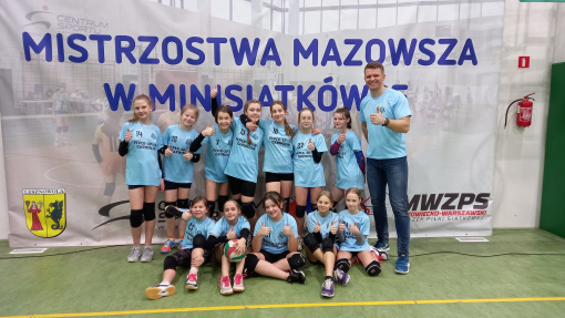 Reprezentacje Sępa Żelechów wystąpiły w Eliminacjach Mistrzostwach Mazowsza w Minisiatkówce dziewcząt 2022