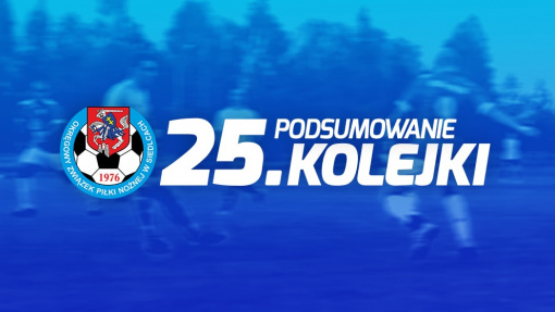 Podsumowanie 25. kolejki spotkań siedleckiej ligi okręgowej sezonu 2021/22