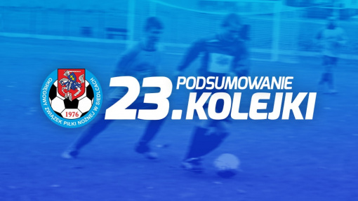 Podsumowanie 23. kolejki spotkań siedleckiej ligi okręgowej sezonu 2021/22