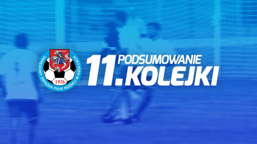 Podsumowanie 11. kolejki spotkań siedleckiej ligi okręgowej sezonu 2022/23